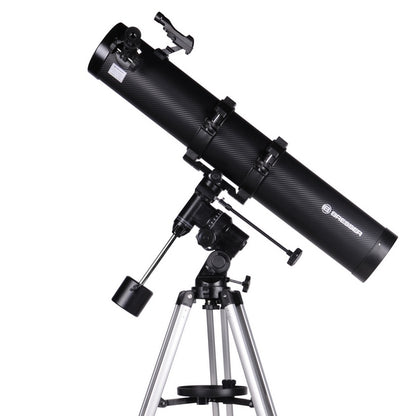 Bresser Galaxia II 114/900 EQ Solar Carbon telescope with solar filter and smartphone adapter (4614909)