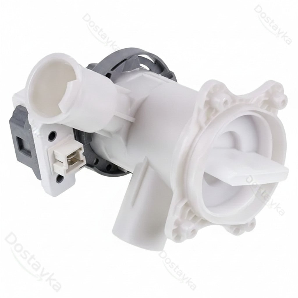 Помпа (насос) для стиральной машины Bosch 00145777 Hanyu 30 Ватт DP020-062 (контакты спаренные спереди)
