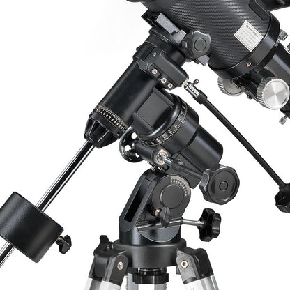 Bresser Polaris-I 102/460 EQ3 telescope with Sony filter and smartphone adapter (4602460)