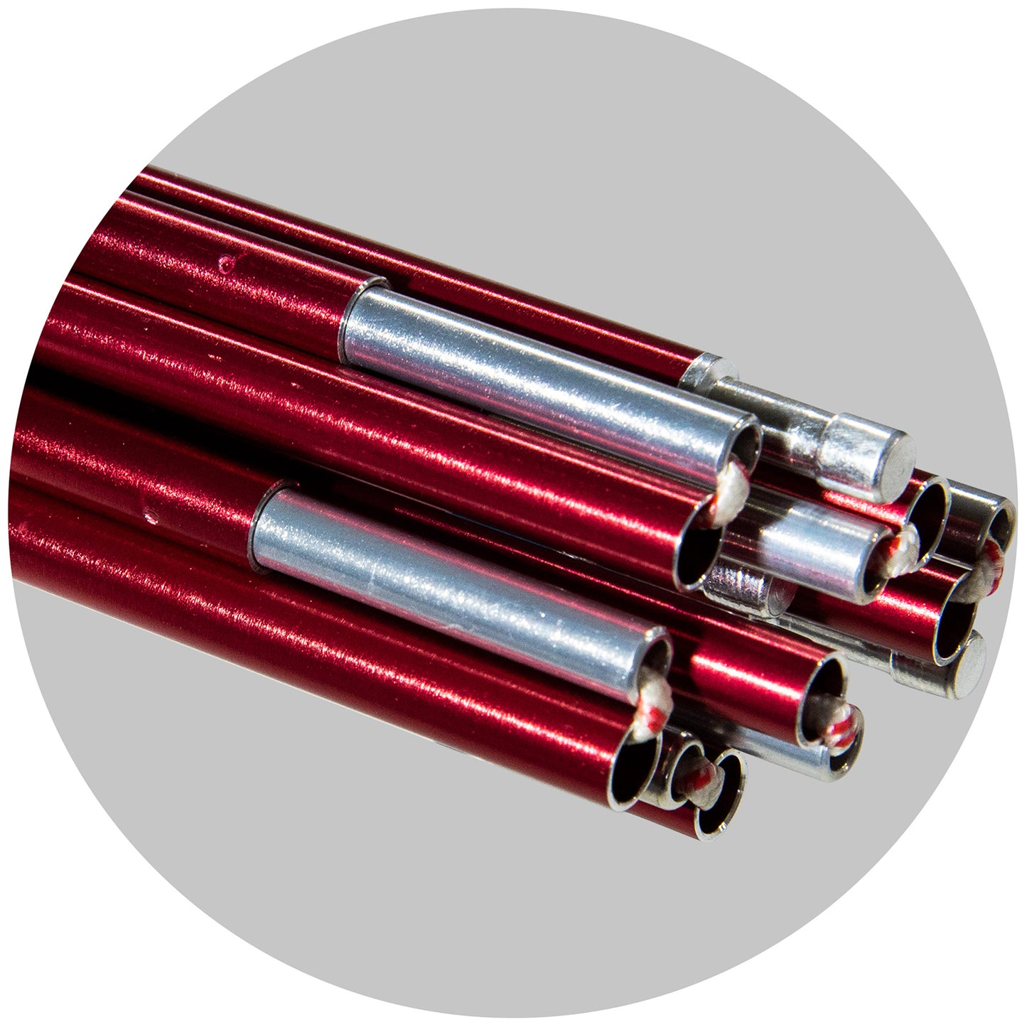 Basting High Peak Kite 3 LW Pesto/Red (10344)