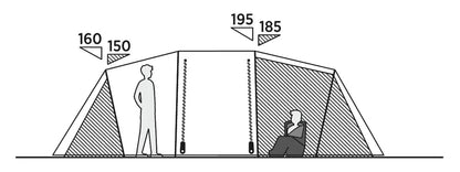Six-month tent Easy Camp Leka Twin 6 (120492)
