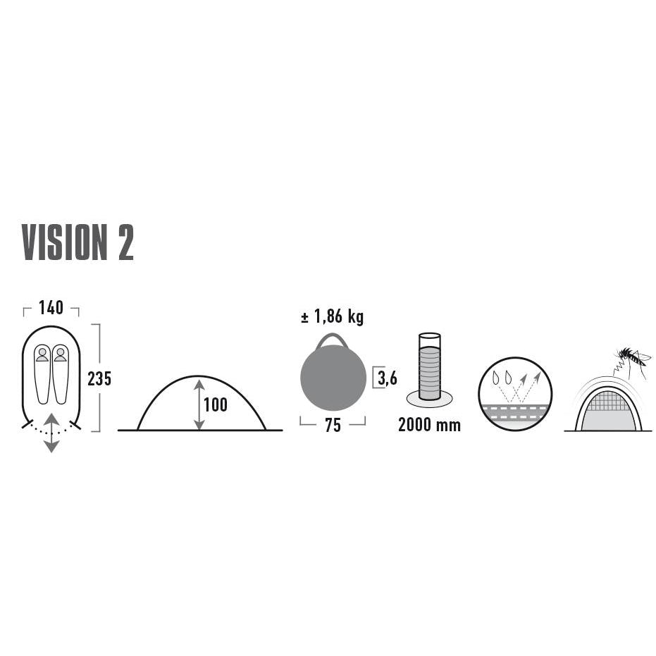 High Peak Vision 2 Black (10280)