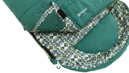 Sleeping bag Outwell Camper Supreme/-9°C Petrol Blue Left (230352)