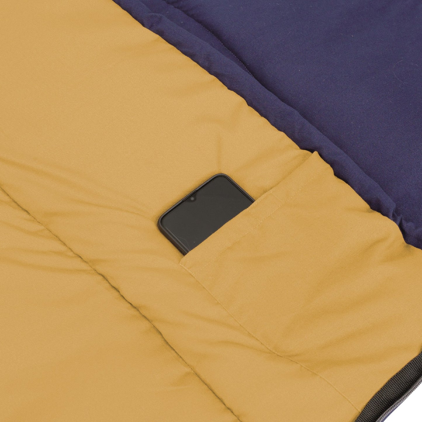 Sleeping bag Easy Camp Moon Double/+5°C Blue Right (240155)