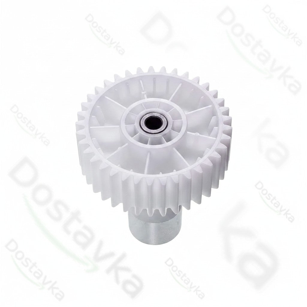 Шестерня средняя для мясорубки Bosch 10018164 D=77 мм, H=89 мм, Z=12 внутренних / 37 косых