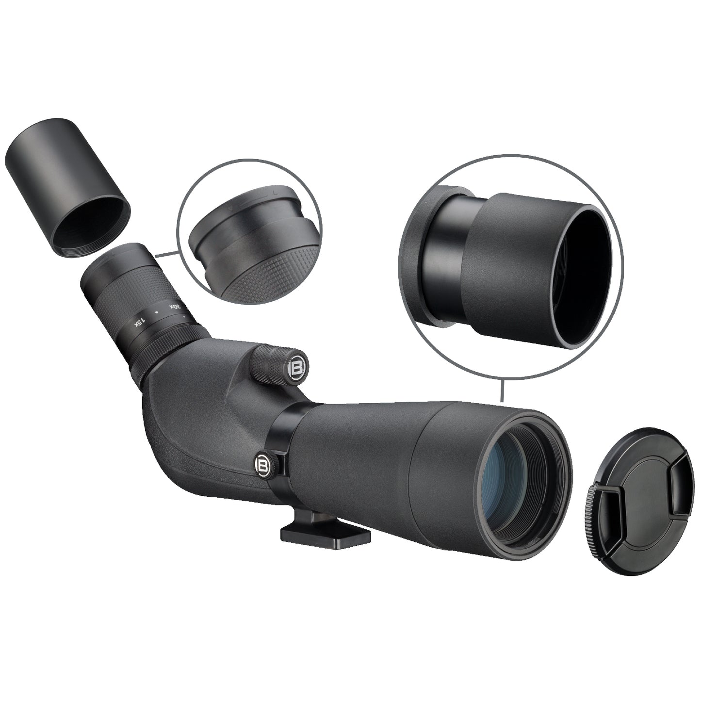 Spotting scope Bresser Corvette 15-45x60/45 WP + tripod (4321000)