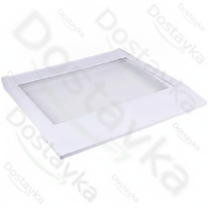 Полка над ящиком для овощей в холодильник Samsung DA97-21138A 510x485мм (стеклянная, с обрамлением)
