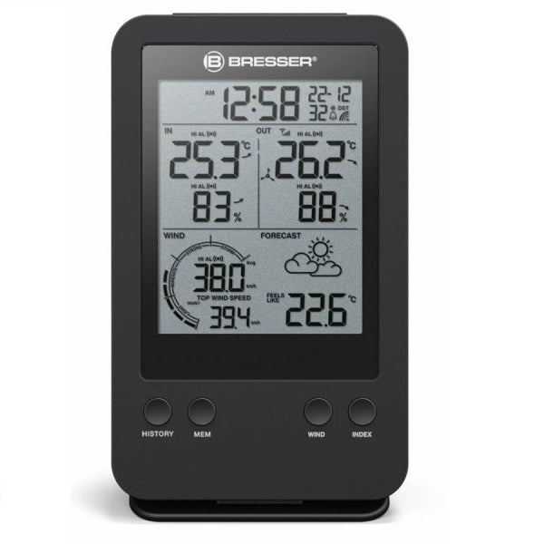 Weather station Bresser 3-in-1 Profi Wind Gauge Black (7002531)