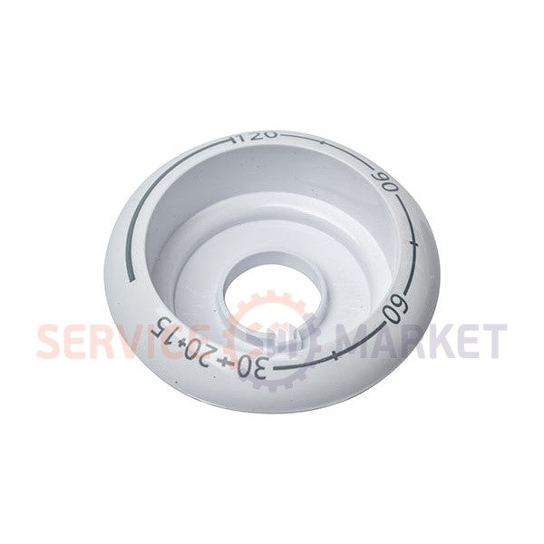 Oven timer knob dial for Beko stove white