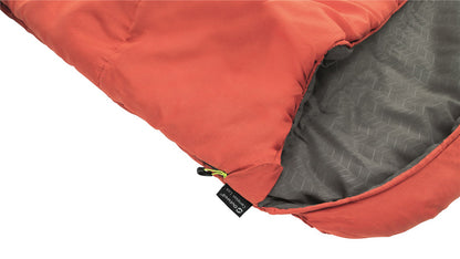 Sleeping bag Outwell Campion Lux/-1°C Red Left (230356)