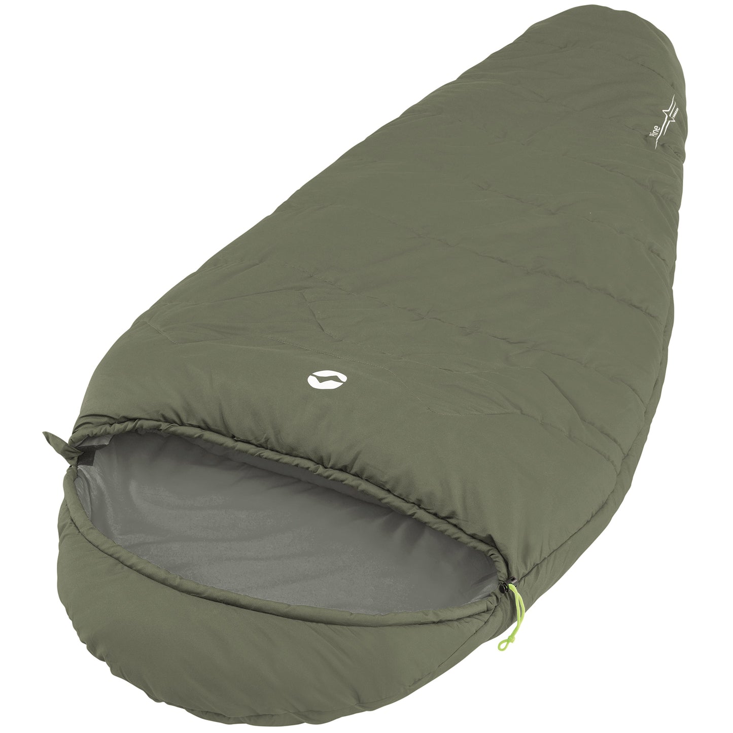 Sleeping bag Outwell Pine/+2°C Olive Green Left (230344)