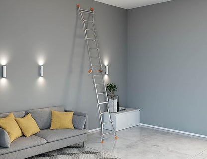 Telescopic ladder Colombo Pratic 4+4 Steel (PRATIC4+4ACC)(Special offer)
