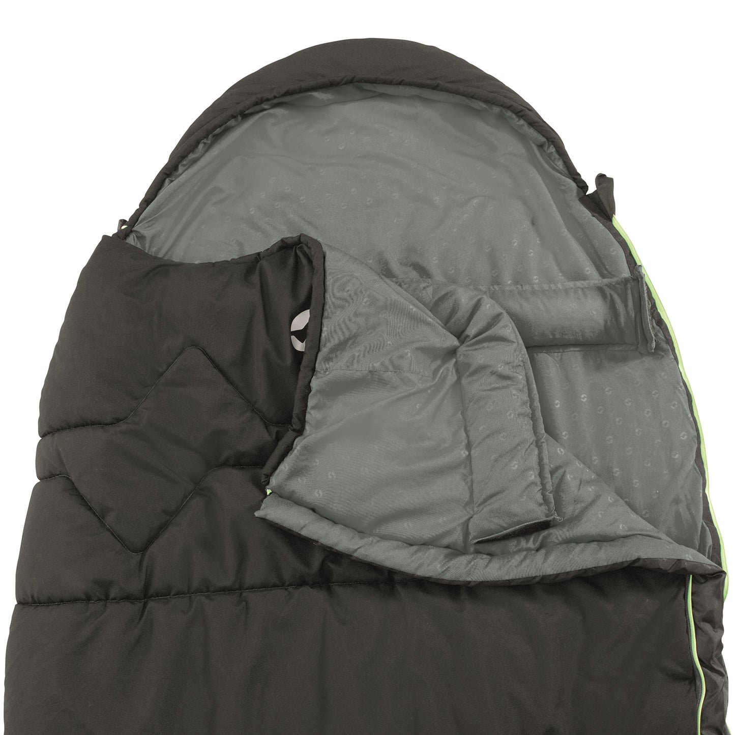 Sleeping bag Outwell Pine Supreme/-7°C Black Left (230347)