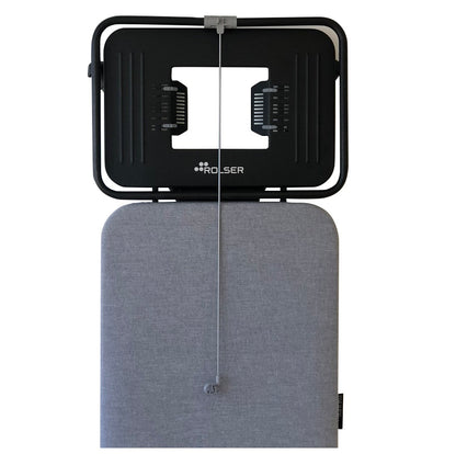 Bathroom board Rolser K-TRES Black Tube 120x38 cm Lido-Blanco/Negro (K03016-2064)