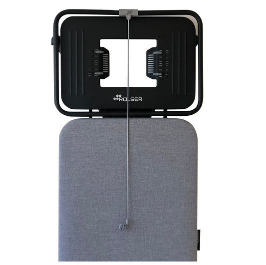 Bathroom board Rolser K-TRES Black Tube 120x38 cm Lido-Blanco/Negro (K03016-2064)