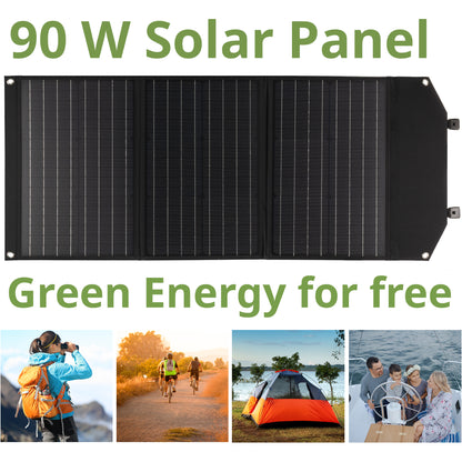 Portable charging device Sonya panel Bresser Mobile Solar Charger 90 Watt USB DC (3810060)