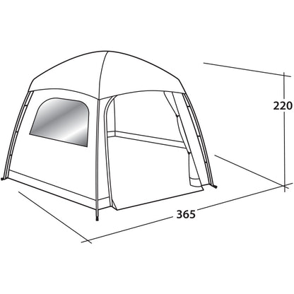 Six-month tent Easy Camp Moonlight Yurt Gray (120382)