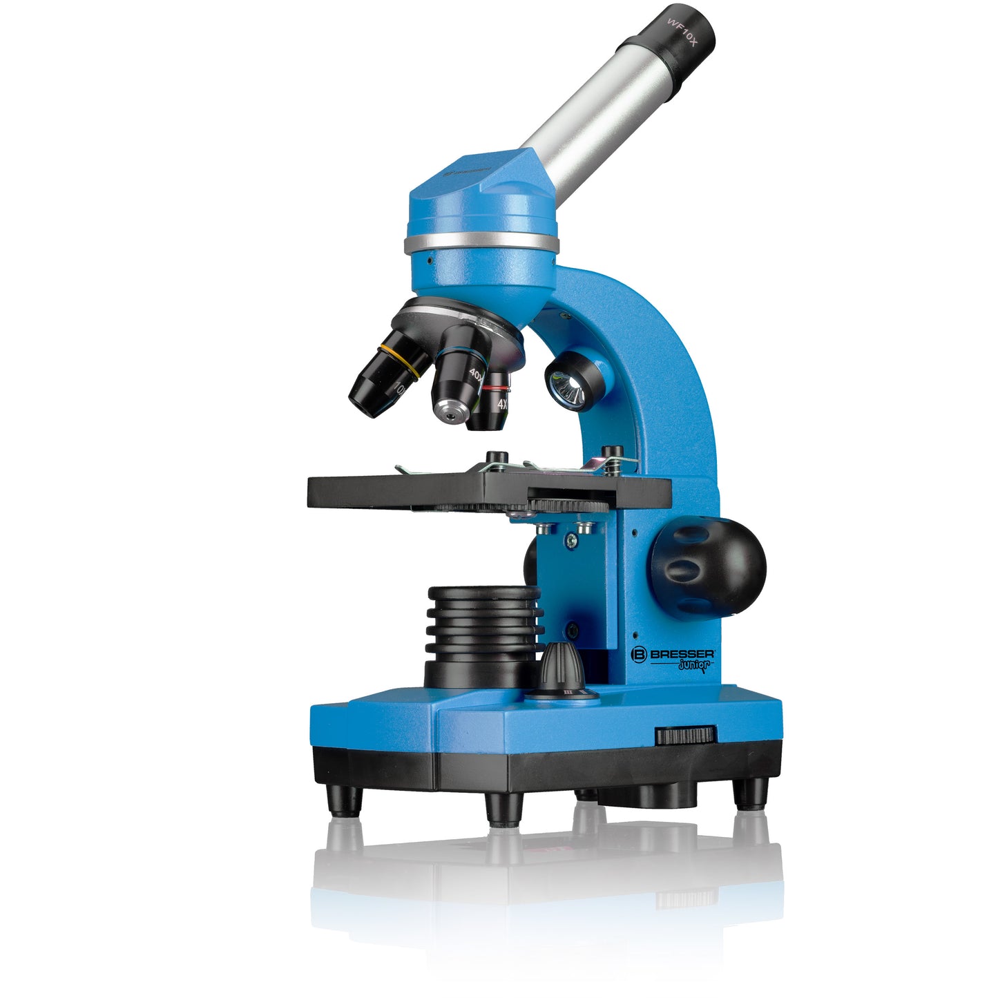 Microscope Bresser Junior Biolux SEL 40x-1600x Blue with adapter for smartphone (8855600WXH000)
