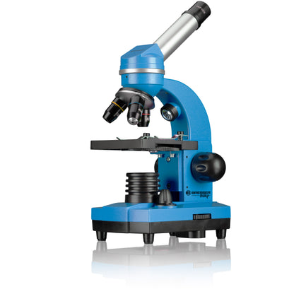 Microscope Bresser Junior Biolux SEL 40x-1600x Blue with adapter for smartphone (8855600WXH000)