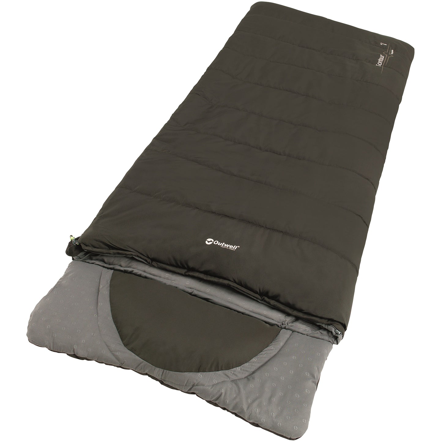 Sleeping bag Outwell Contour Supreme Reversible/-4°C Coffee Left (230369)