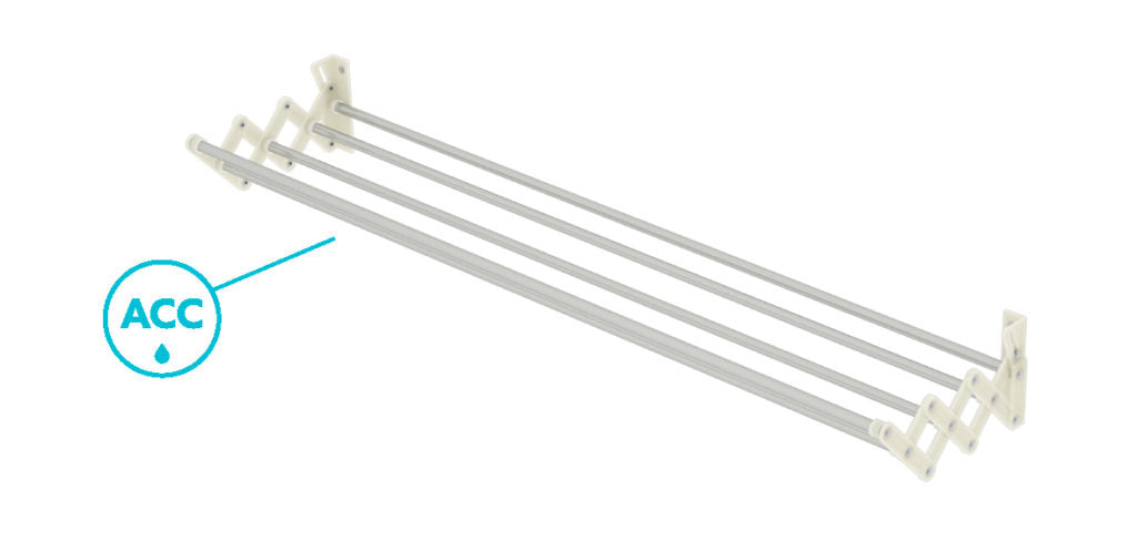 Wall dryer Colombo Soffietto Steel 100 (SF100)