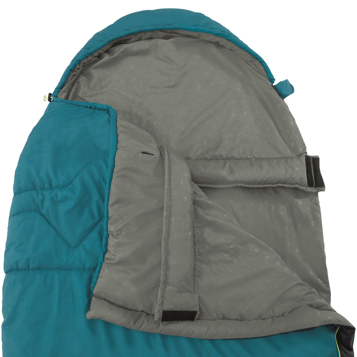 Sleeping Bag Outwell Pine Prime/-1°C Turquoise Left (230345)