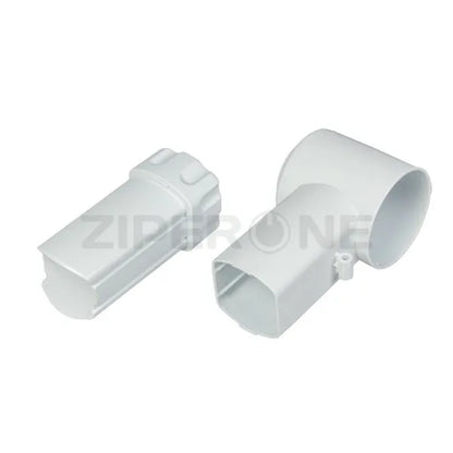 Grater housing with pusher 987.7030 for meat grinder Zelmer white