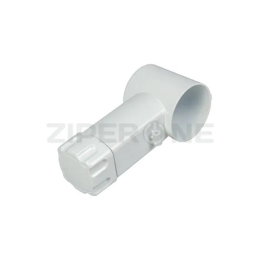 Grater housing with pusher 987.7030 for meat grinder Zelmer white