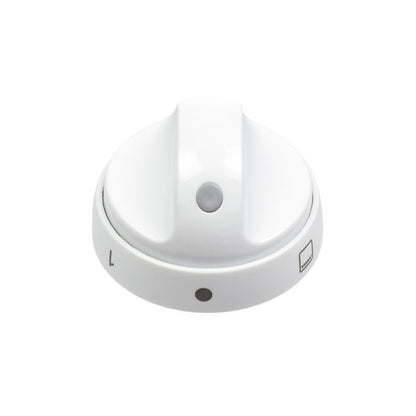 Oven Temperature Control Knob for Hansa Stove White