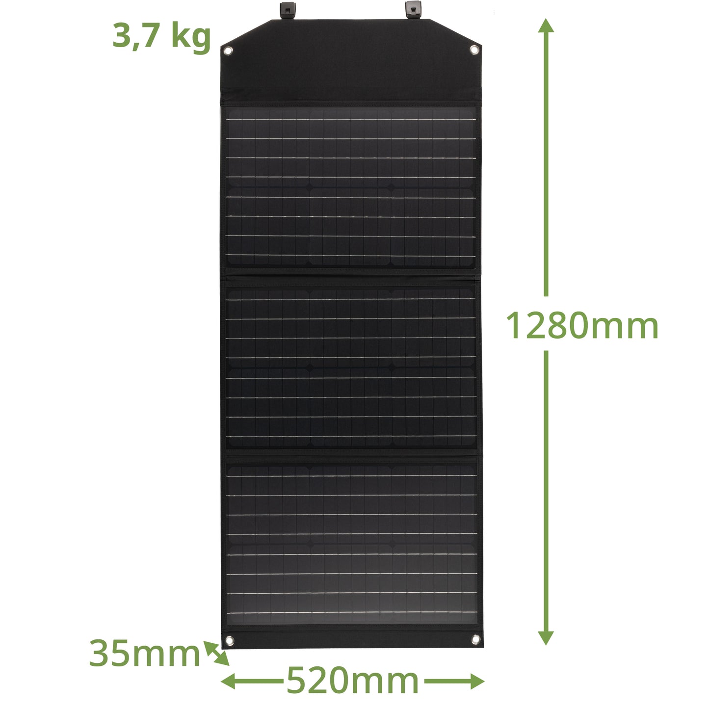 Portable charging device Sonya panel Bresser Mobile Solar Charger 90 Watt USB DC (3810060)