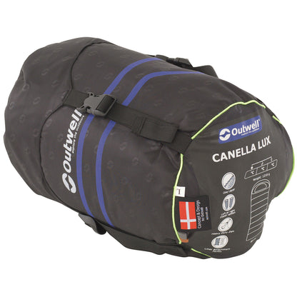 Sleeping bag Outwell Canella Lux/+4°C Warm Red Left (230358)