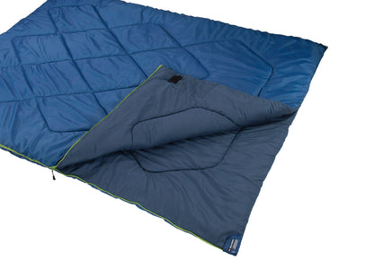 Sleeping bag High Peak Ceduna Duo/+14°C Blue/Dark Blue Twin (20031)