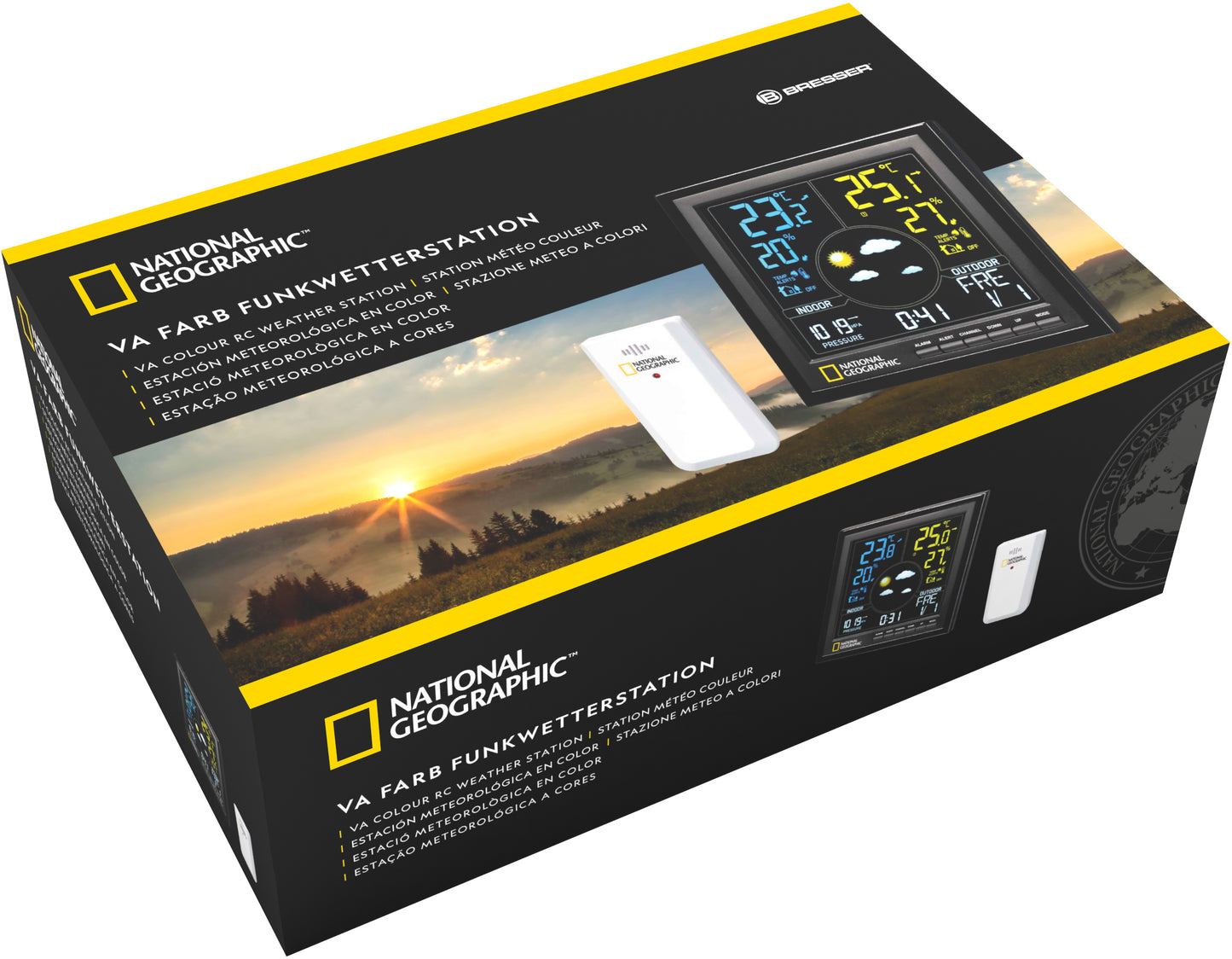 Weather station National Geographic VA Color (Black) (9070600)