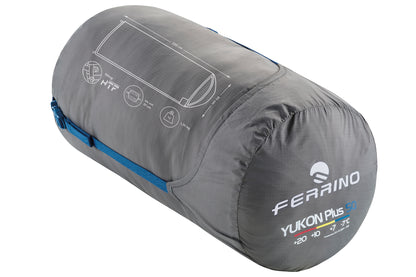 Sleeping bag Ferrino Yukon Plus SQ/+7°C Blue Right (86358NBBD)