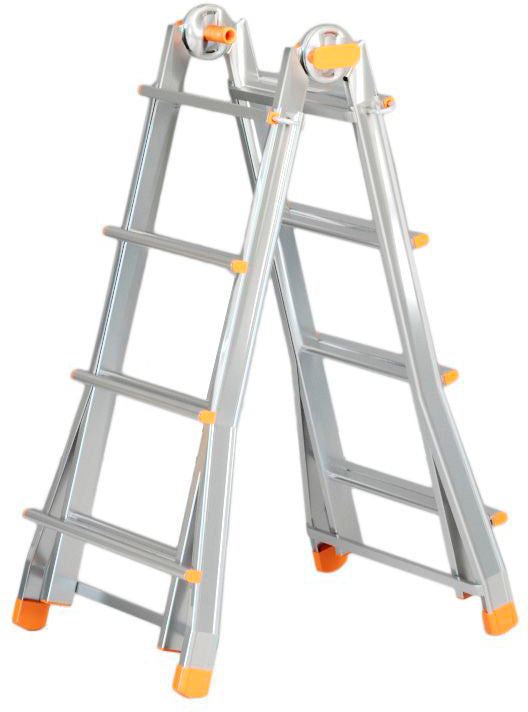 Telescopic ladder Colombo Pratic 4+4 Steel (PRATIC4+4ACC)(Special offer)