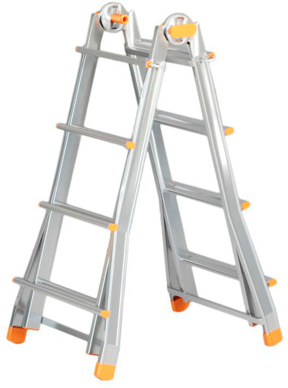 Telescopic ladder Colombo Pratic 4+4 Steel (PRATIC4+4ACC)(Special offer)