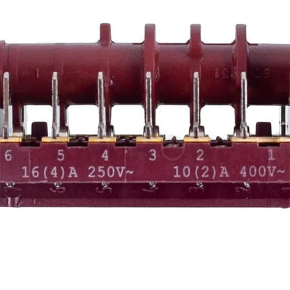 Ardo, Gunter & Haue oven mode selector switch Gottak 870628 (502006301)