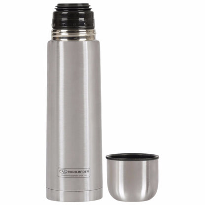 Thermos Highlander Duro Flask 1L Silver Single (FLA115-SR-SGL)