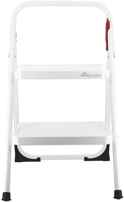 Drabine Rolser Taburete M/10 UNE 2 plates Blanco (MET003-1024)