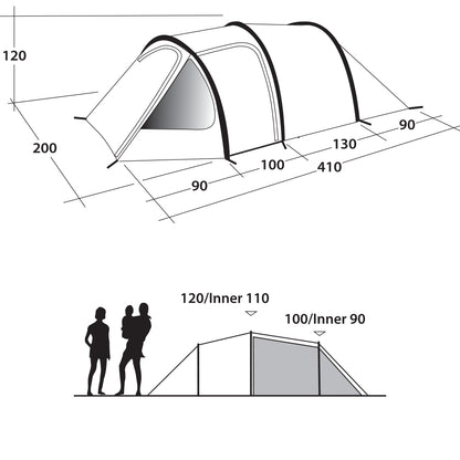 Outwell Earth 3 Blue (111050)