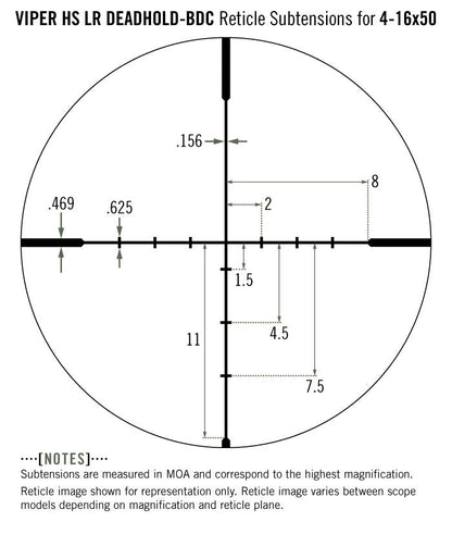 Optical sight Vortex Viper HS 4-16x44 (BDC-2) (VHS-4305)