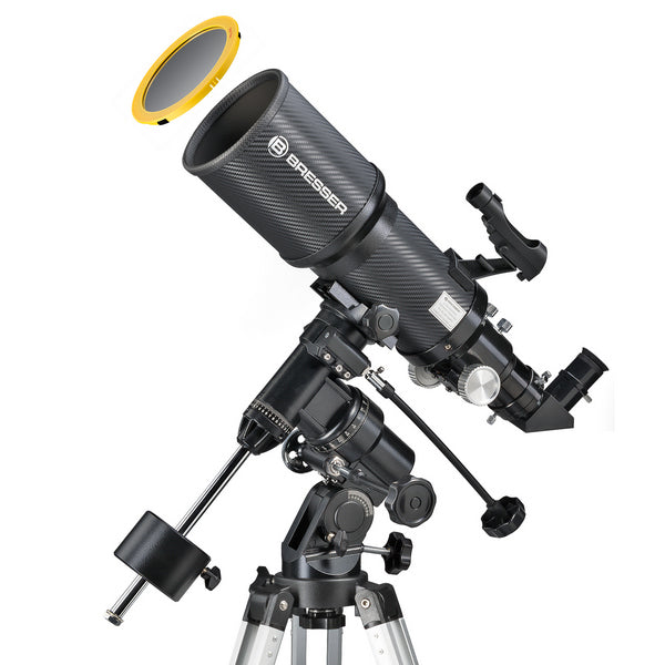 Bresser Polaris-I 102/460 EQ3 telescope with Sony filter and smartphone adapter (4602460)