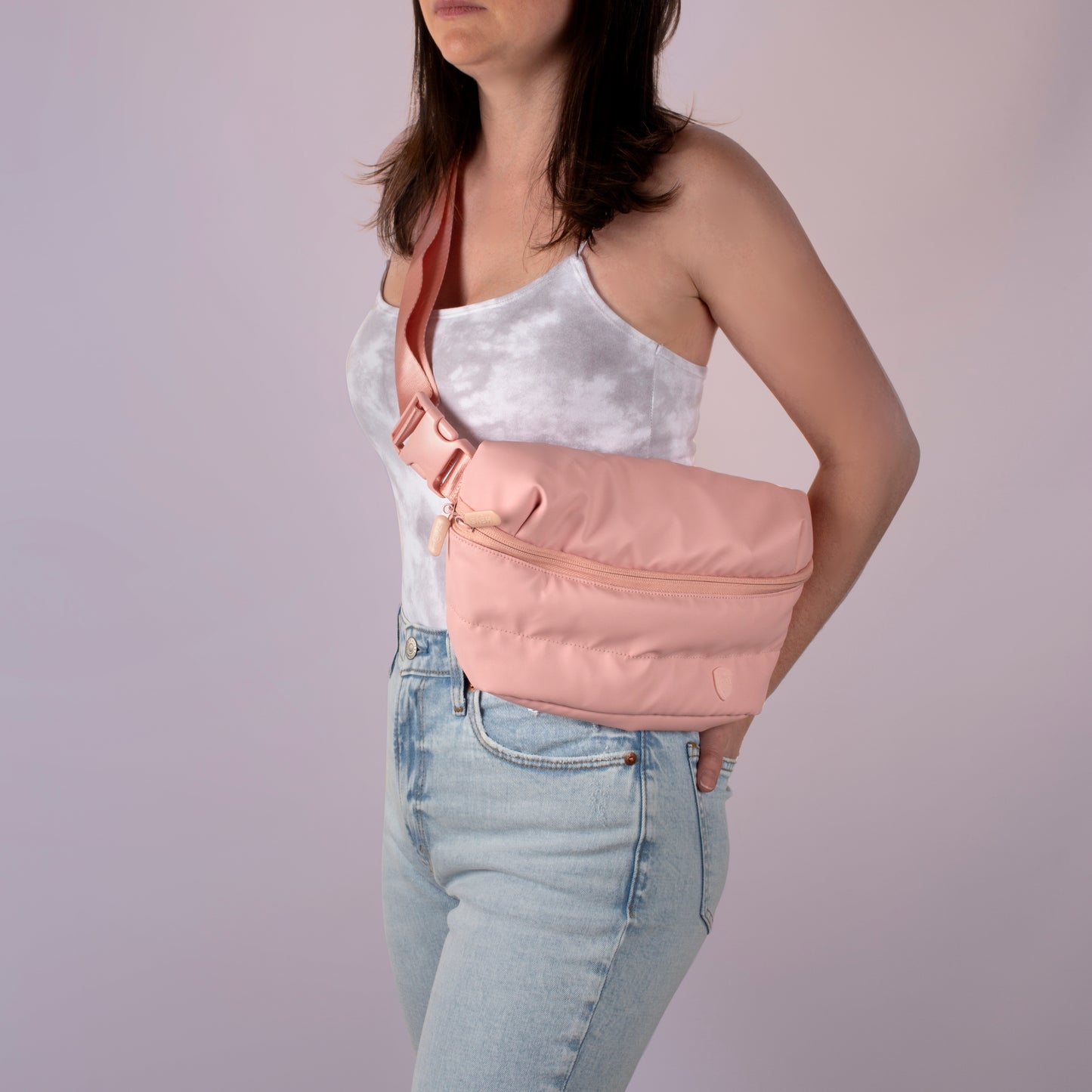 Heys Puffer Waist Bag Rose (30125-0025-00)