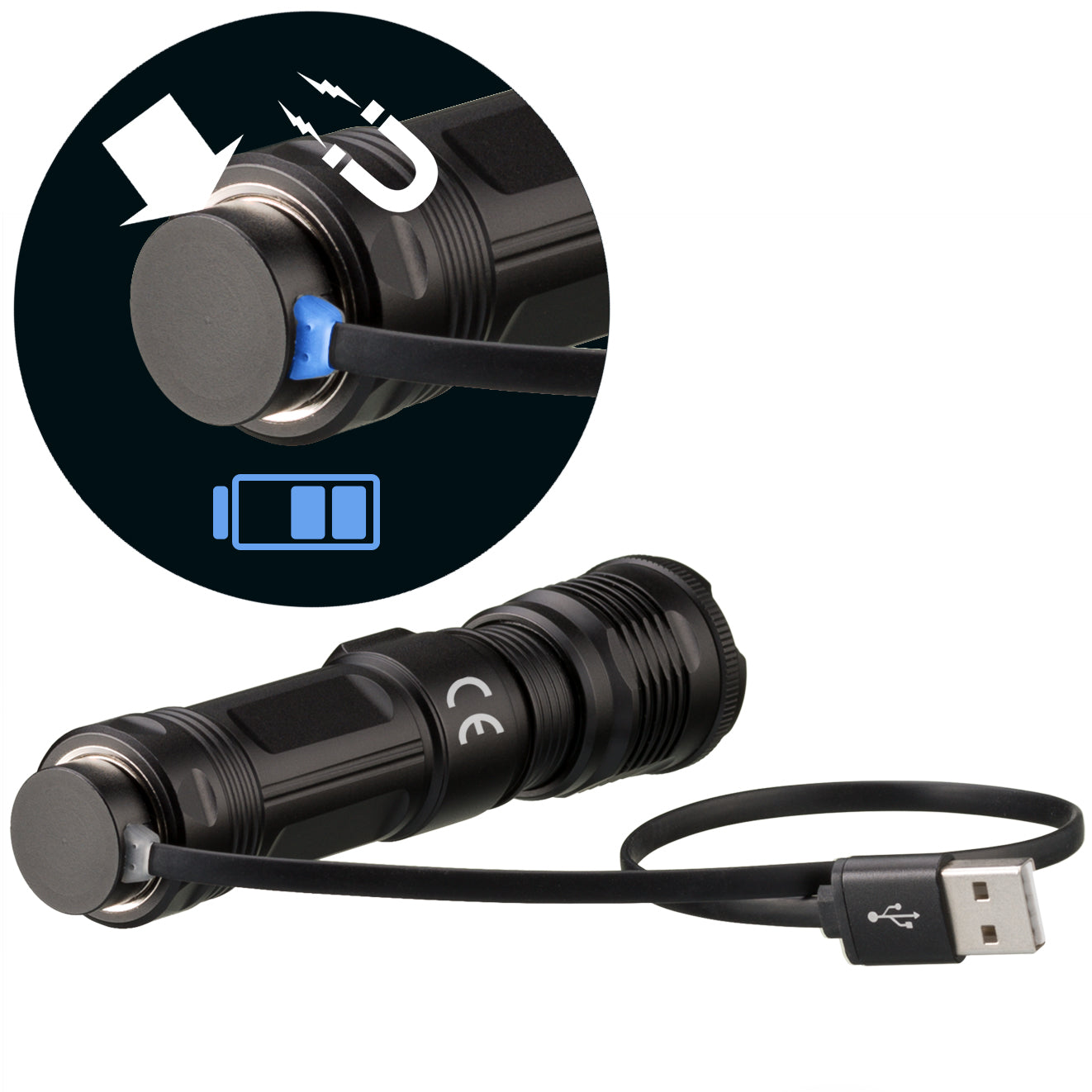 Likhtar National Geographic Iluminos Led Zoom Flashlight 1000 lm (9082400)