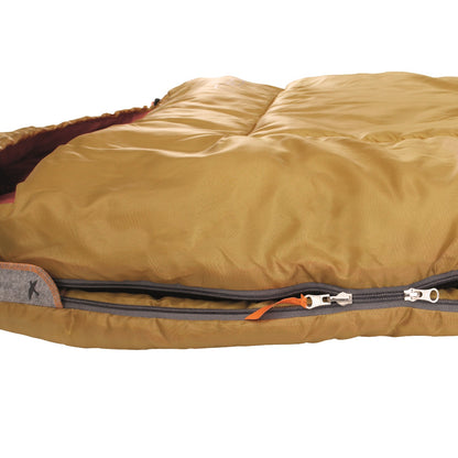 Sleeping bag Easy Camp Nebula L/+1°C Yellow Left (240156)