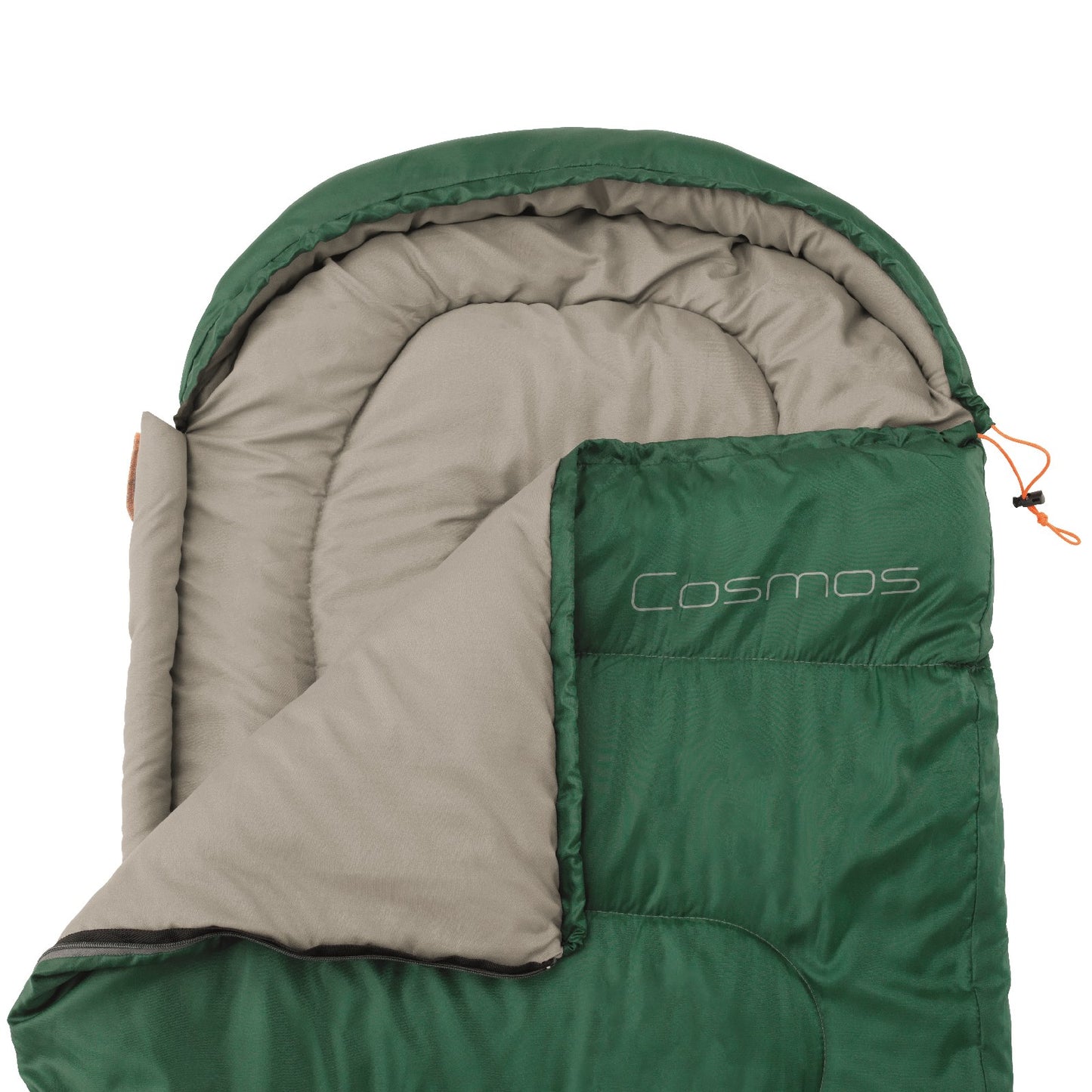 Sleeping bag Easy Camp Cosmos/+8°C Green Right (240150)
