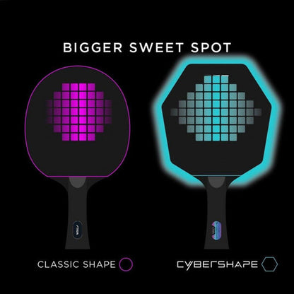 Table tennis racket Stiga Pro Carbon Plus Cybershape 5 Star FL (1215-0401-35)