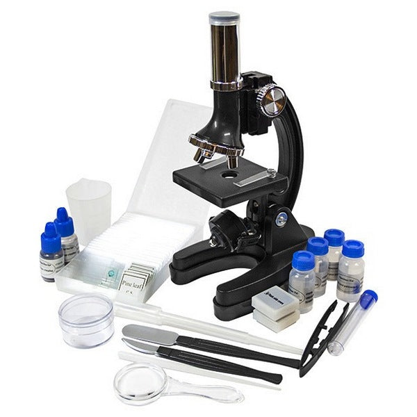 Microscope Optima Beginner 300x-1200x gift set (MB-beg 01-101S)