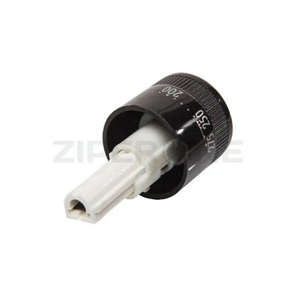 Temperature control knob for Gorenje oven black