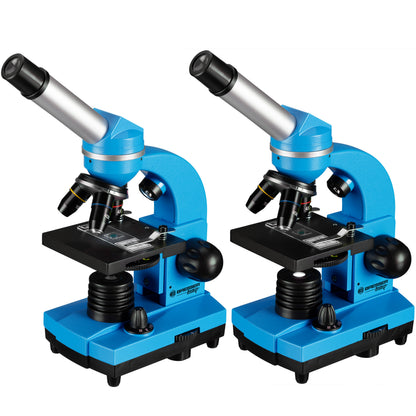 Microscope Bresser Junior Biolux SEL 40x-1600x Blue with adapter for smartphone (8855600WXH000)